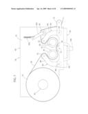 CARRIAGE FOR A STRETCH WRAPPING MACHINE diagram and image