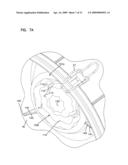 Air cleaner arrangments with end support for cartridge; components; and, methods diagram and image