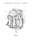 EXHAUST SYSTEM OF OUTBOARD MOTOR diagram and image