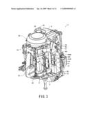 EXHAUST SYSTEM OF OUTBOARD MOTOR diagram and image