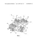SYSTEM AND APPARATUS TO SYNCHRONIZE A PLURALITY OF HYDRAULICALLY ACTUATED COMPONENTS diagram and image