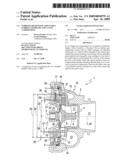 Turbocharger with adjustable turbine geometry and a vane carrier ring diagram and image