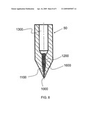 INTEGRATED MICROFLUIDIC NOZZLE DEVICE FOR CHROMATOGRAPHIC SAMPLE PREPARATION FOR MASS SPECTROMETRY APPLICATIONS diagram and image