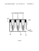 INTEGRATED MICROFLUIDIC NOZZLE DEVICE FOR CHROMATOGRAPHIC SAMPLE PREPARATION FOR MASS SPECTROMETRY APPLICATIONS diagram and image