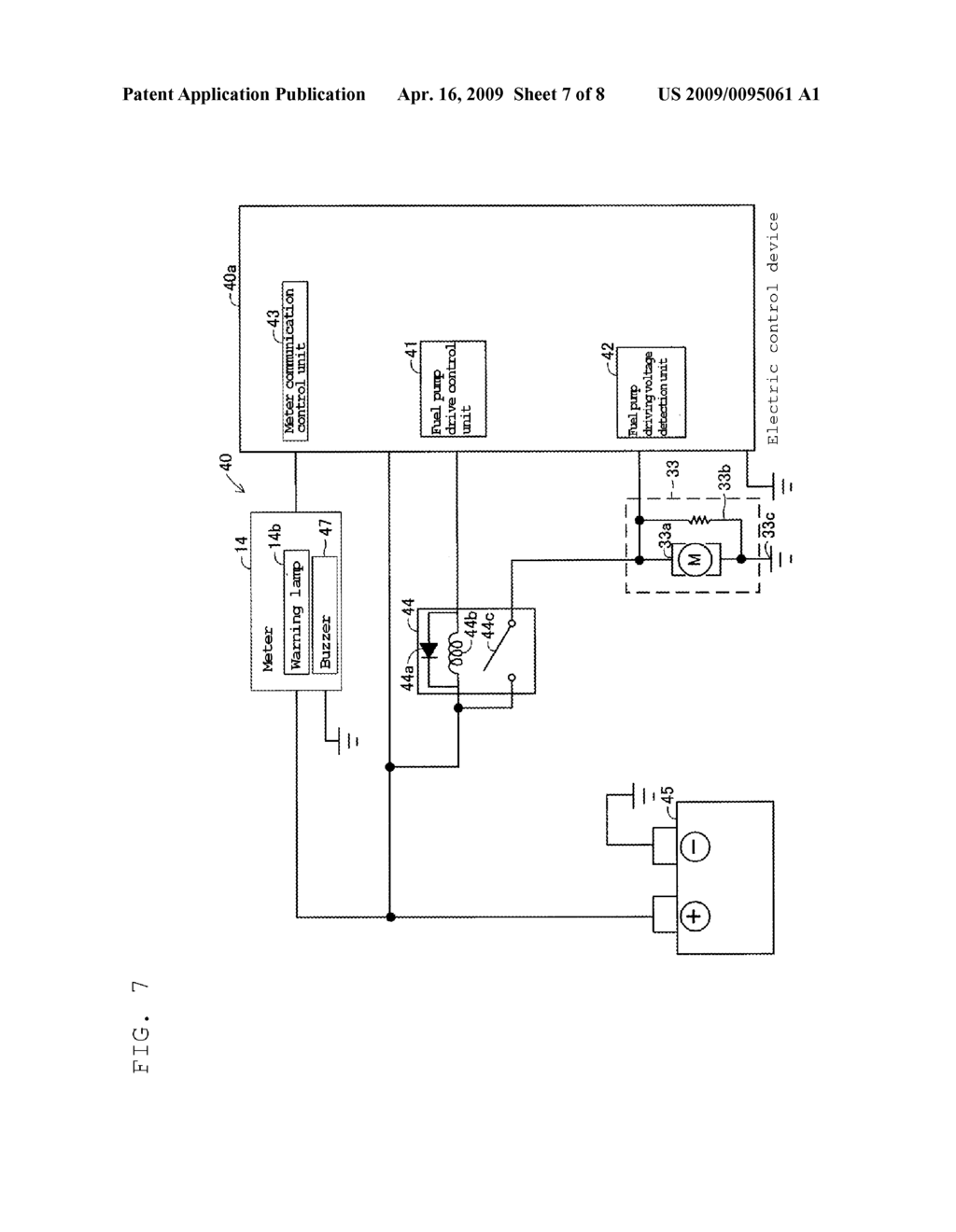 ABNORMALITY DETECTION DEVICE OF FUEL PUMP - diagram, schematic, and image 08