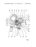 Stroke-transmitting device diagram and image