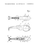 SELF-DISPENSING DENTAL FLOSS APPLICATOR diagram and image