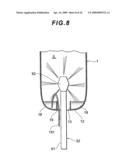 Container cleaning device, container cleaning method, and tank diagram and image