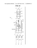 Container cleaning device, container cleaning method, and tank diagram and image