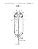 Container cleaning device, container cleaning method, and tank diagram and image