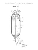 Container cleaning device, container cleaning method, and tank diagram and image