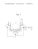 Valve with sensor for process solution, and apparatus and method for treating substrate using the same diagram and image