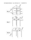 MODULAR FOLDING DISPLAY BOOTH STRUCTURE diagram and image