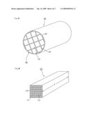 METHOD FOR MANUFACTURING HONEYCOMB STRUCTURE diagram and image