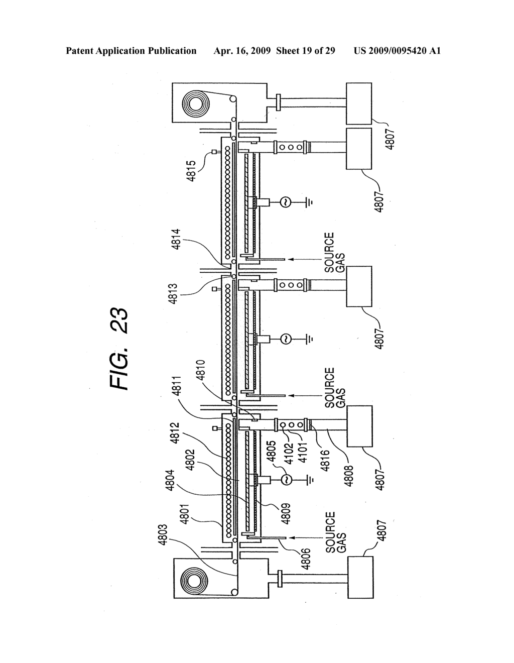 PROCESSING APPARATUS, EXHAUST PROCESSING PROCESS AND PLASMA PROCESSING PROCESS - diagram, schematic, and image 20