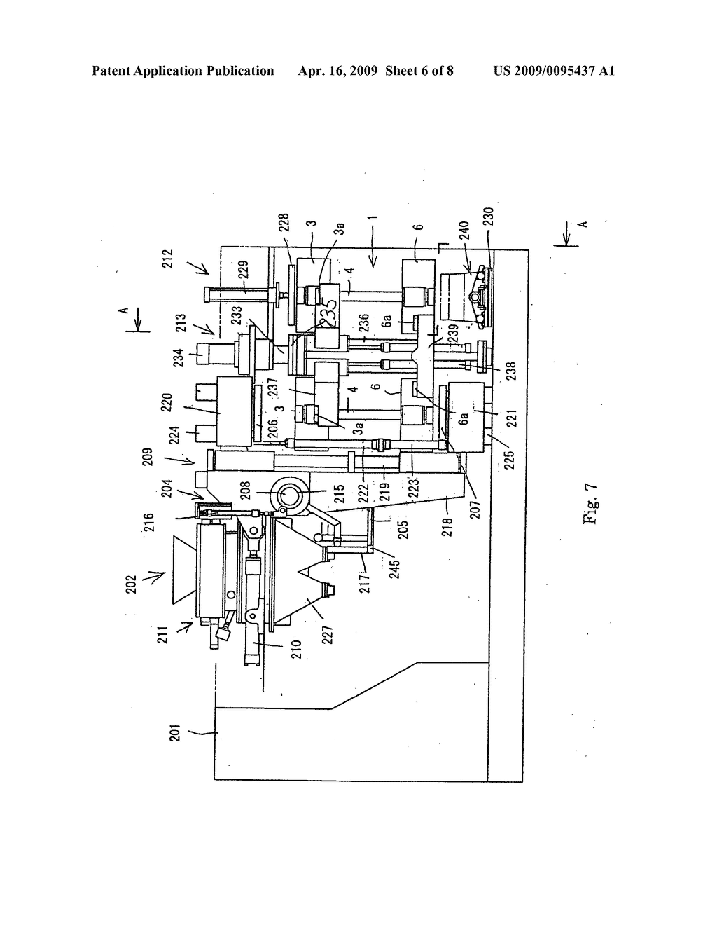 Flask unit and cope-and-drag molding machine and line - diagram, schematic, and image 07