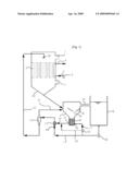 SELF-CLEANING HEAT EXCHANGER USING SYSTEM FOR SUPPLYING SOLID PARTICLE AND WATER diagram and image