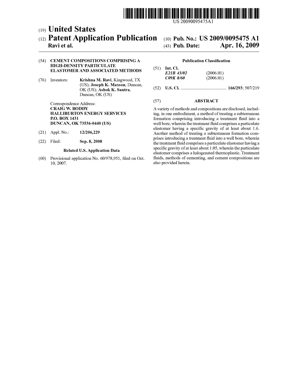 Cement Compositions Comprising a High-Density Particulate Elastomer and Associated Methods - diagram, schematic, and image 01