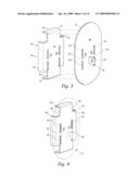 Tamper resistant locking cap for utility poles and method diagram and image