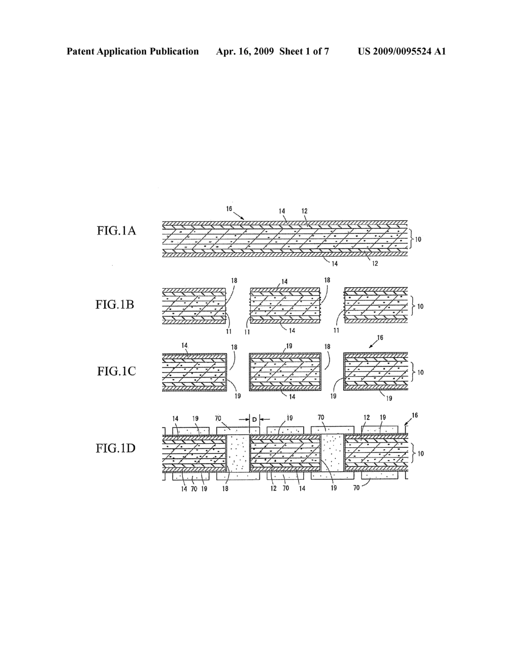 CORE SUBSTRATE AND METHOD OF PRODUCING THE SAME - diagram, schematic, and image 02