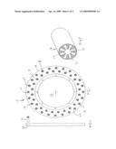 Heat sink for disc brake rotor diagram and image