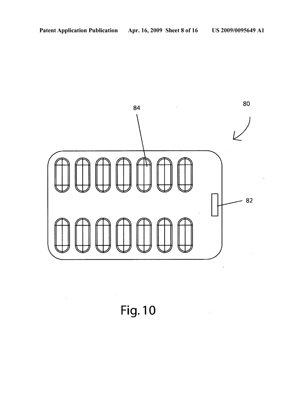 Child-Resistant Container for Housing a Blister Card - diagram, schematic, and image 09