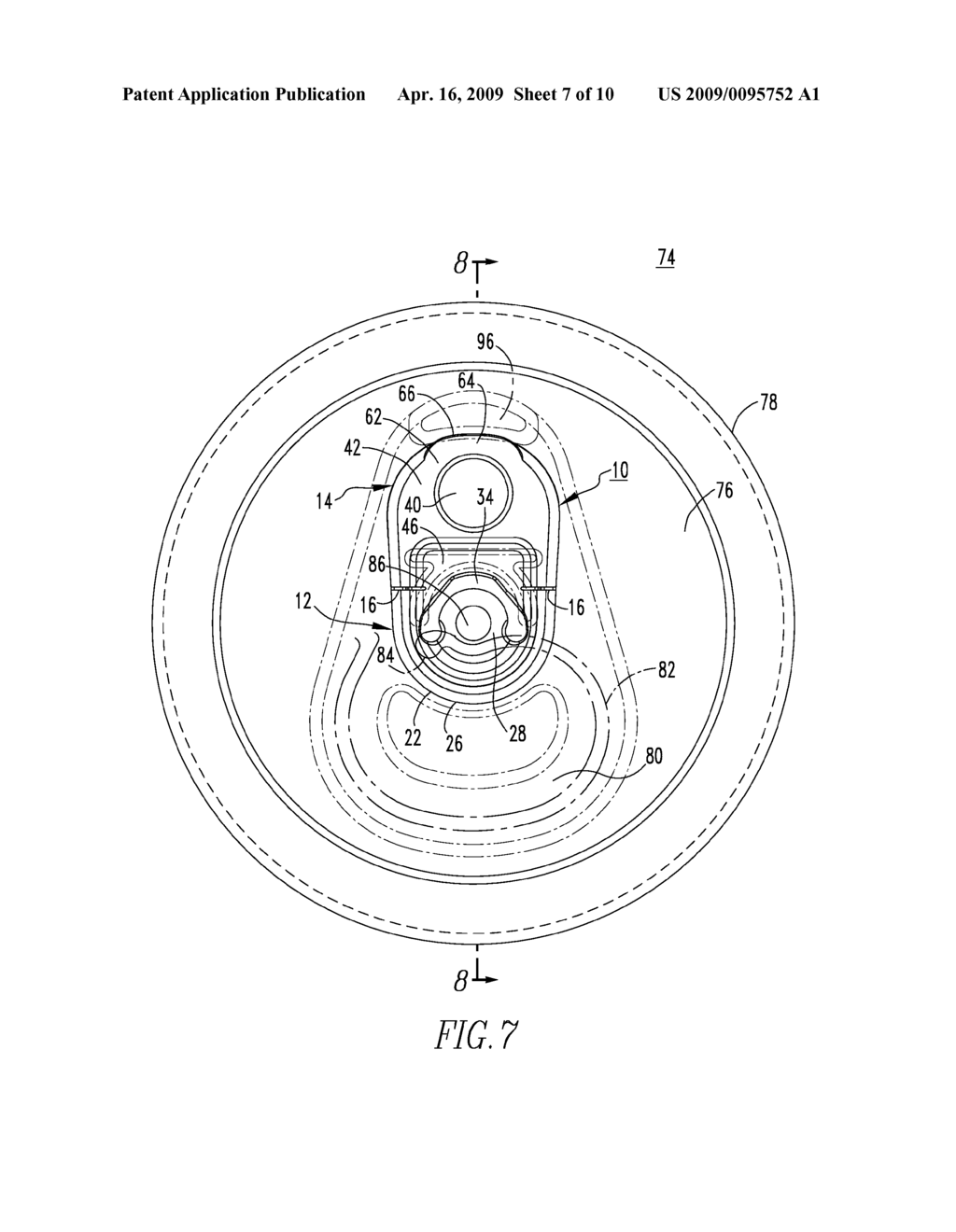 TAB AND CAN END EMPLOYING THE SAME - diagram, schematic, and image 08