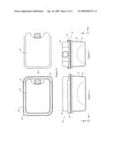 CONTAINER WITH THERMAL STORAGE MEMBER diagram and image