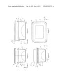 CONTAINER WITH THERMAL STORAGE MEMBER diagram and image