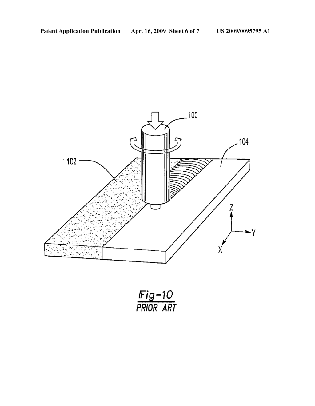 TOOL ASSEMBLY USED WITH FRICTION STIR WELDING - diagram, schematic, and image 07