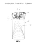 Shredder with waste leveler and compactor diagram and image