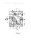 SEMICONDUCTOR MEMORY DEVICE AND FABRICATING METHOD FOR SEMICONDUCTOR MEMORY DEVICE diagram and image