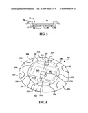 CARD GAME PLAYING DEVICE AND METHOD OF PLAYING A GAME diagram and image