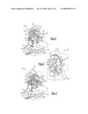 VEHICLE SEAT ASSEMBLY HAVING WALK-IN AND FOLD-FLAT FEATURES diagram and image