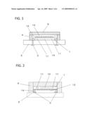 SURFACE ACOUSTIC WAVE DEVICE, AND MANUFACTURING METHOD THEREFOR diagram and image