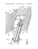 PULL-OUT GUIDE FOR DISH RACK OF A DISHWASHER diagram and image