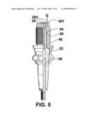Sparkplugs and method to manufacture and assemble diagram and image