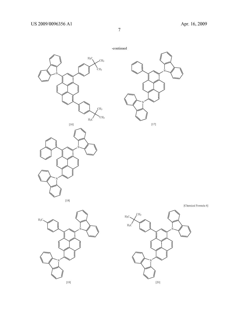 Light-emitting device material and light-emitting device - diagram, schematic, and image 08