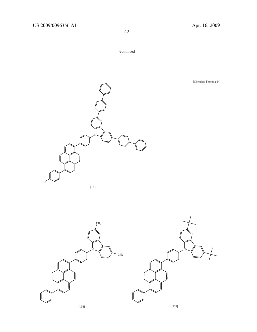 Light-emitting device material and light-emitting device - diagram, schematic, and image 43