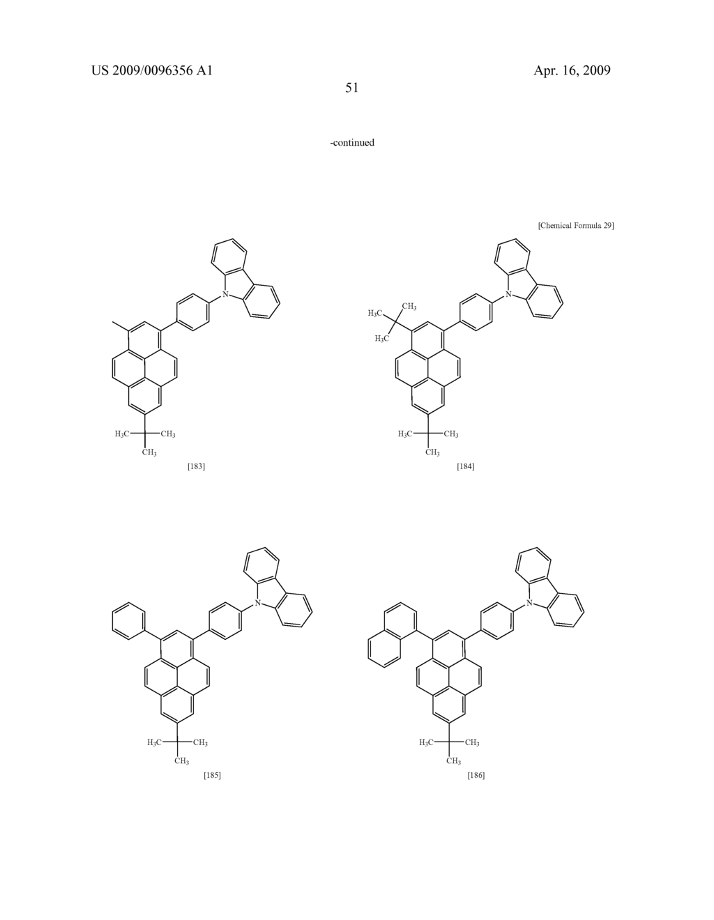 Light-emitting device material and light-emitting device - diagram, schematic, and image 52