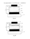 ORGANIC LIGHT EMITTING ELEMENT AND DISPLAY DEVICE USING THE ELEMENT diagram and image