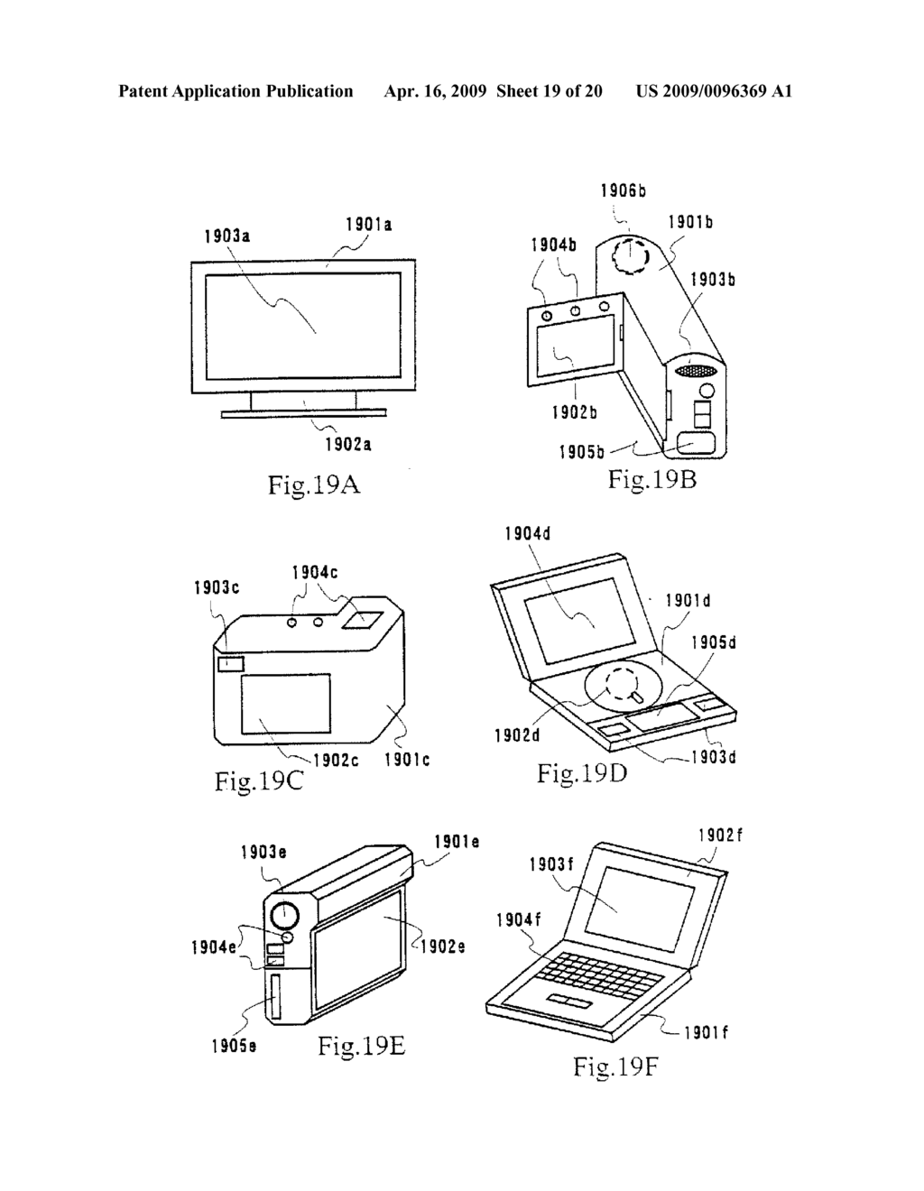 ORGANIC LIGHT EMITTING ELEMENT AND DISPLAY DEVICE USING THE ELEMENT - diagram, schematic, and image 20