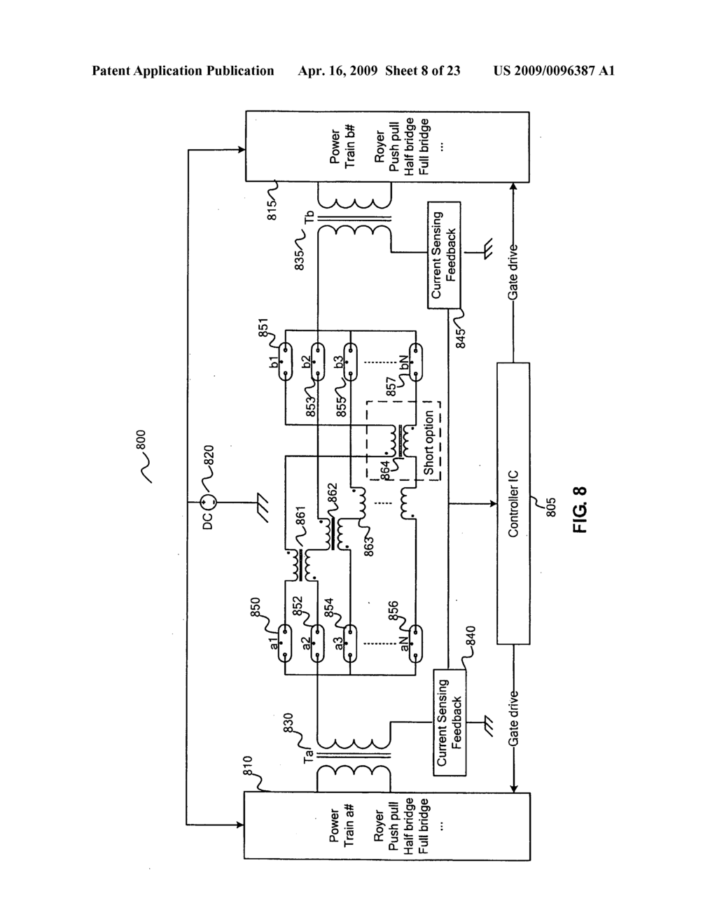 DRIVER SYSTEM AND METHOD FOR MULTIPLE COLD-CATHODE FLUORESCENT LAMPS AND/OR EXTERNAL-ELECTRODE FLUORESCENT LAMPS - diagram, schematic, and image 09