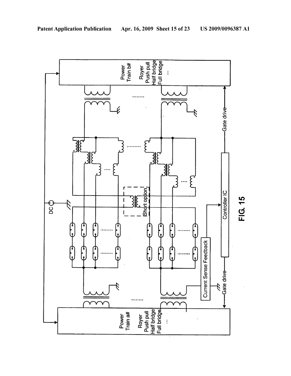 DRIVER SYSTEM AND METHOD FOR MULTIPLE COLD-CATHODE FLUORESCENT LAMPS AND/OR EXTERNAL-ELECTRODE FLUORESCENT LAMPS - diagram, schematic, and image 16