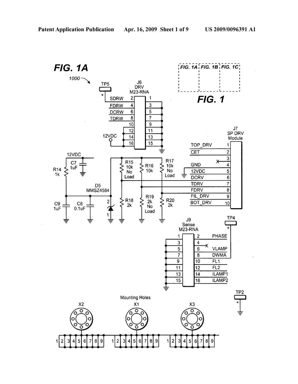 Control of Delivery of Current Through One or More Discharge Lamps - diagram, schematic, and image 02