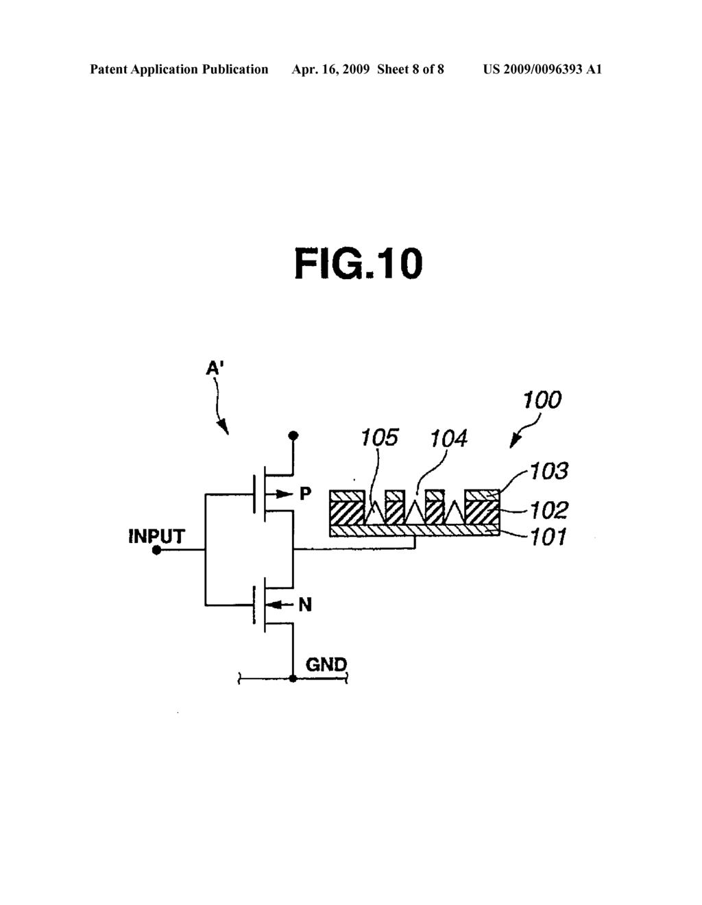 Electron-Emissive Element and Display Element - diagram, schematic, and image 09