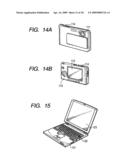 Display apparatus, quantity-of-light adjusting method for display apparatus and electronic equipment diagram and image