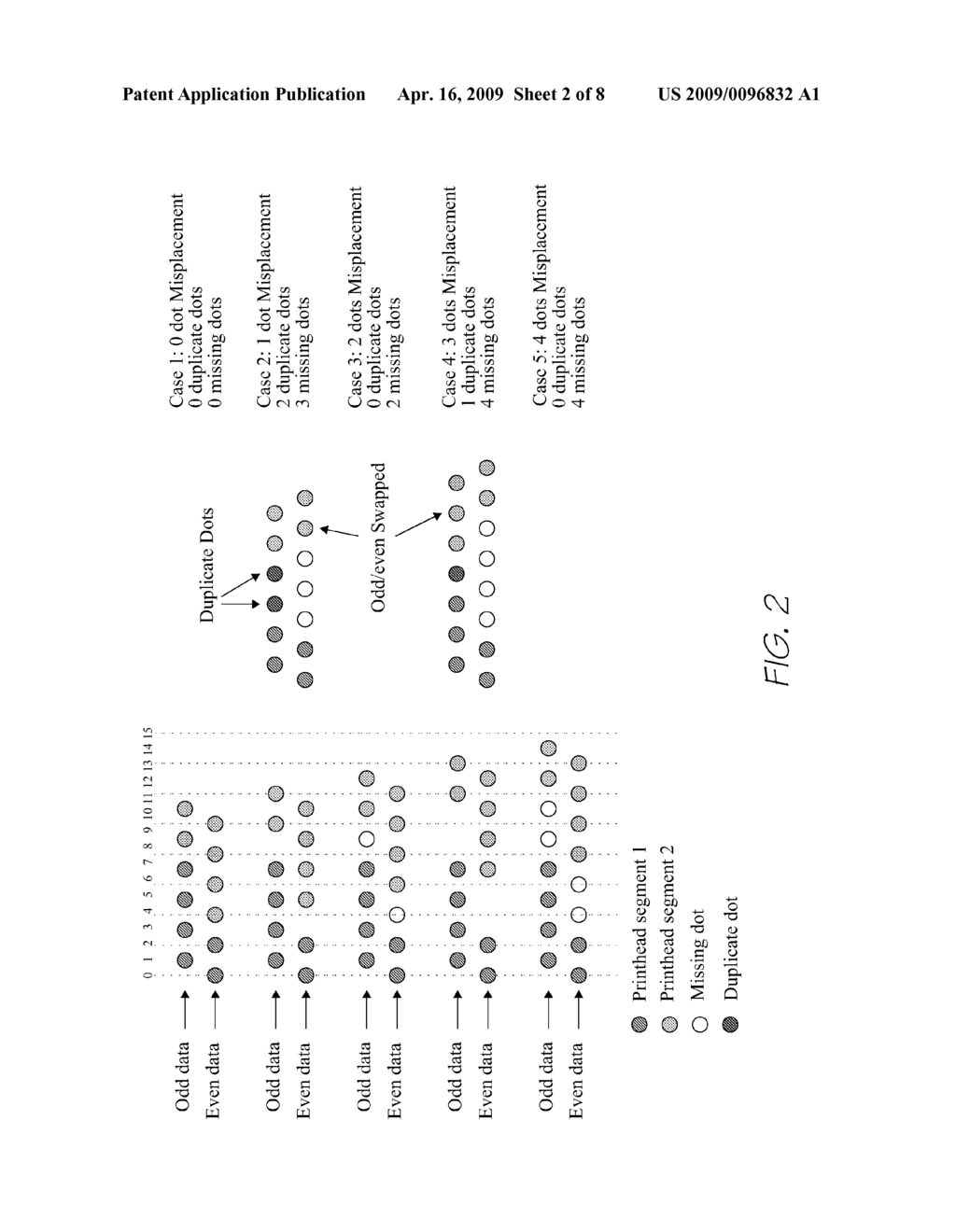 PRINTHEAD HAVING DISPLACED NOZZLE ROWS - diagram, schematic, and image 03