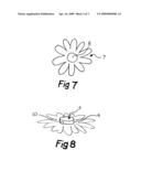 Interchangeable Charm System for Glasses diagram and image