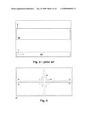 SPLIT SCROLLING ILLUMINATION FOR LIGHT MODULATOR PANELS diagram and image